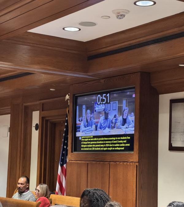 Dermcare Premedical Fellows Testified for H4622 (Freddy’s Law)